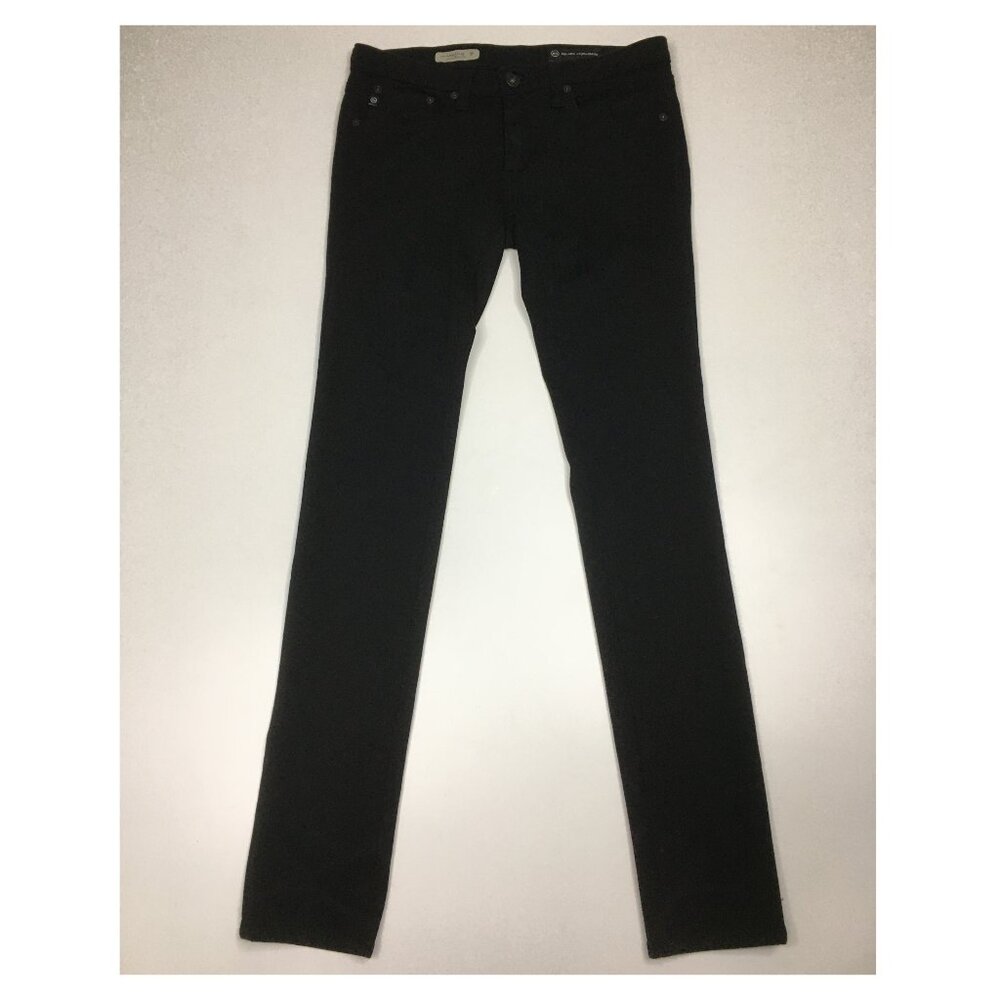 AG ADRIANO GOLDSCHMIED 5 Pocket Black The Legging Super Skinny Soft Jeans